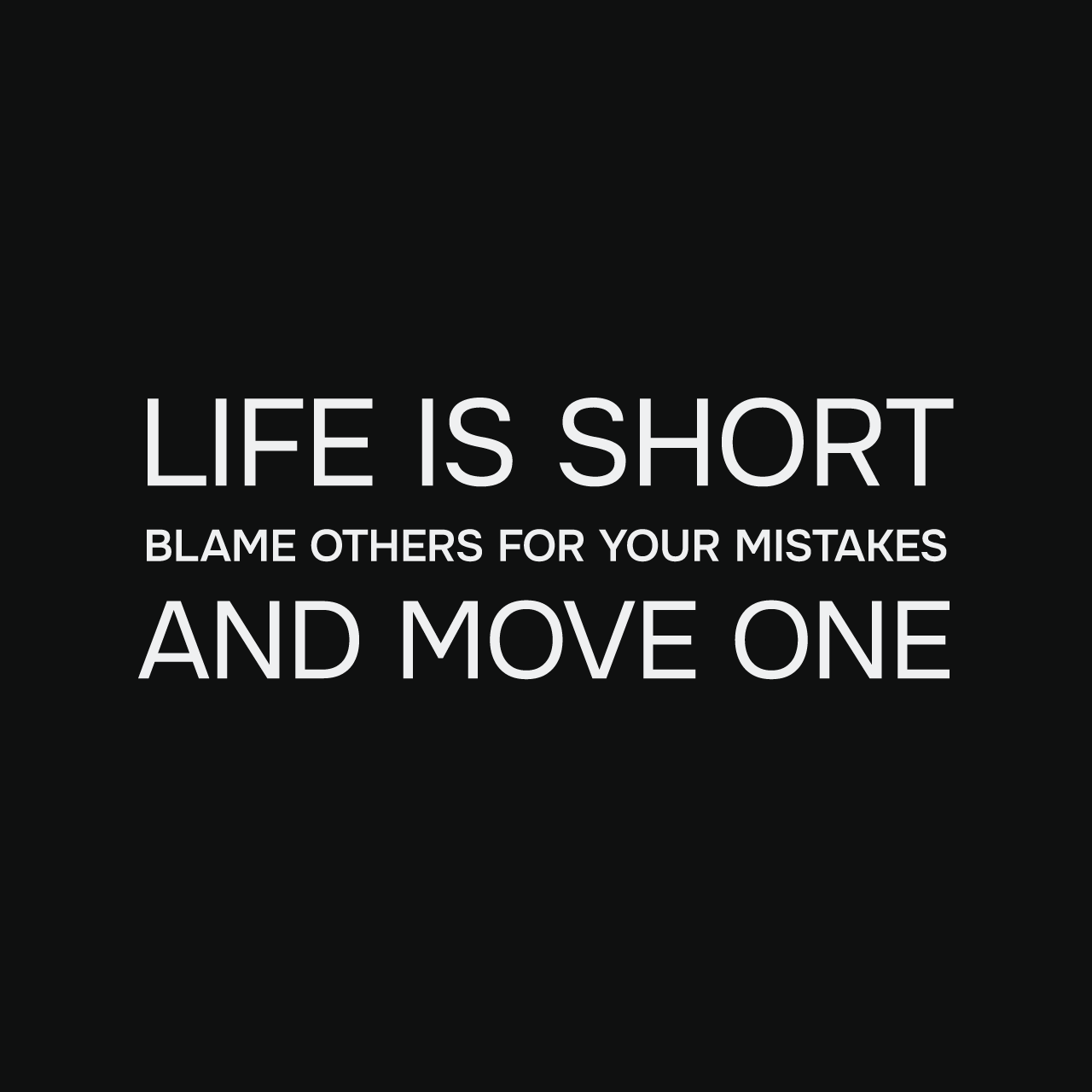 Life is Short